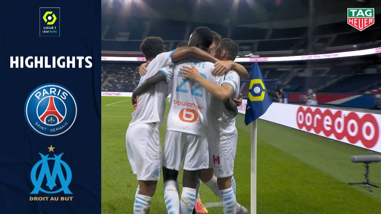 PARIS SAINT-GERMAIN - OLYMPIQUE DE MARSEILLE(0 - 1 ) - Highlights - (PARIS SG - OM) / 2020/2021