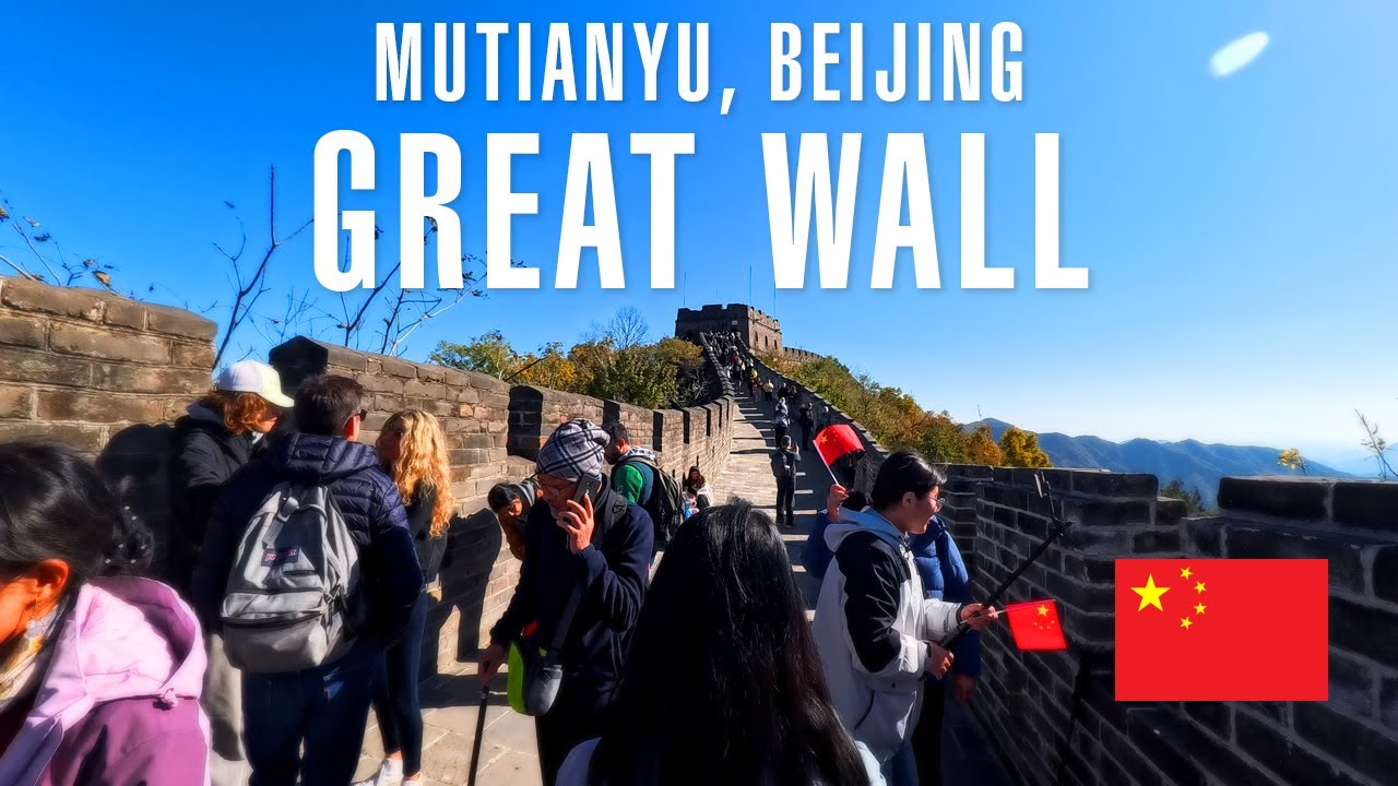 Walking the Great Wall of China | Mutianyu Section ✨🇨🇳