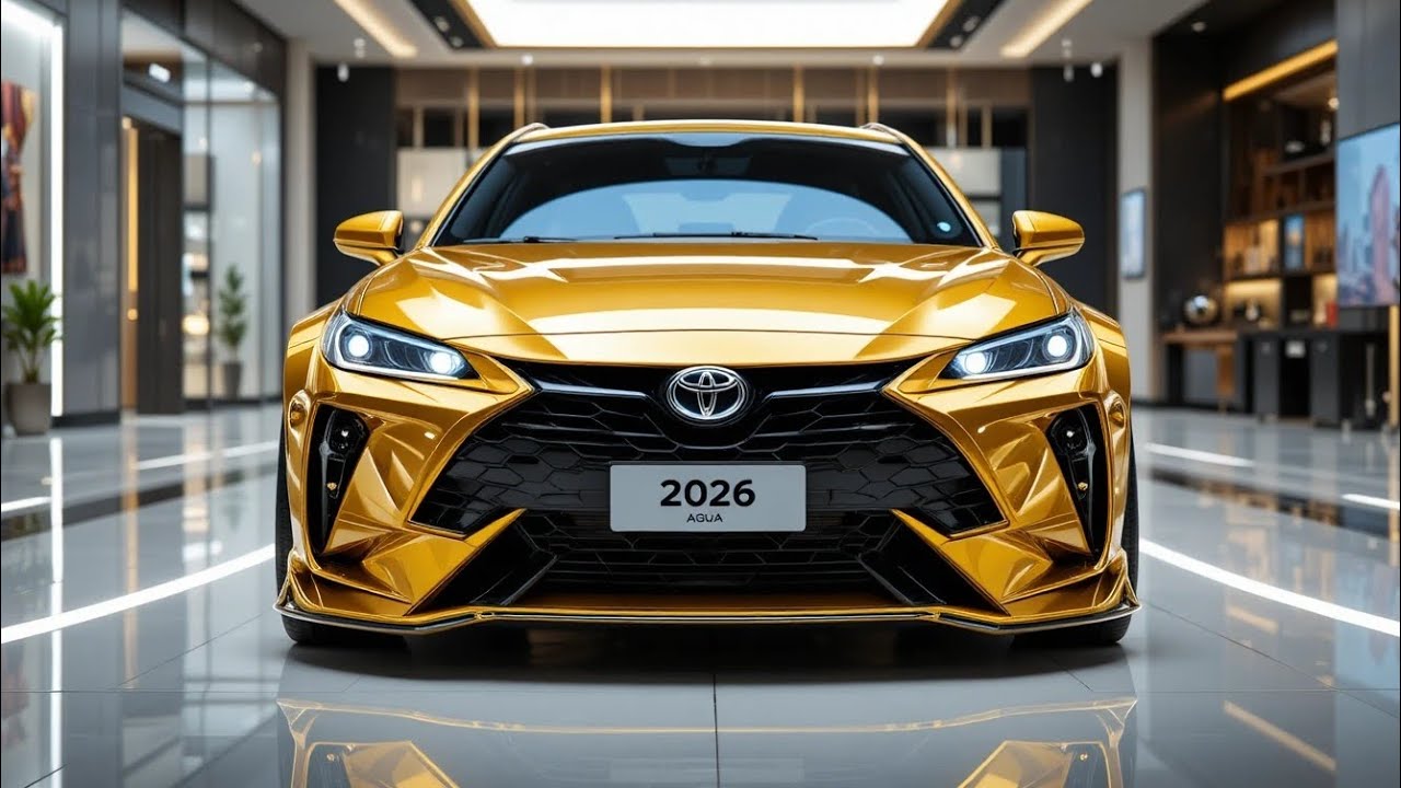 【衝撃】2026年新型トヨタ・アクアが想像以上だった…燃費・性能が別次元！