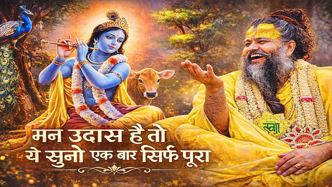 मुरली की मीठी तान | Krishna Flute Bhajan | मन को शांत करने वाला भजन | Krishna Lullaby