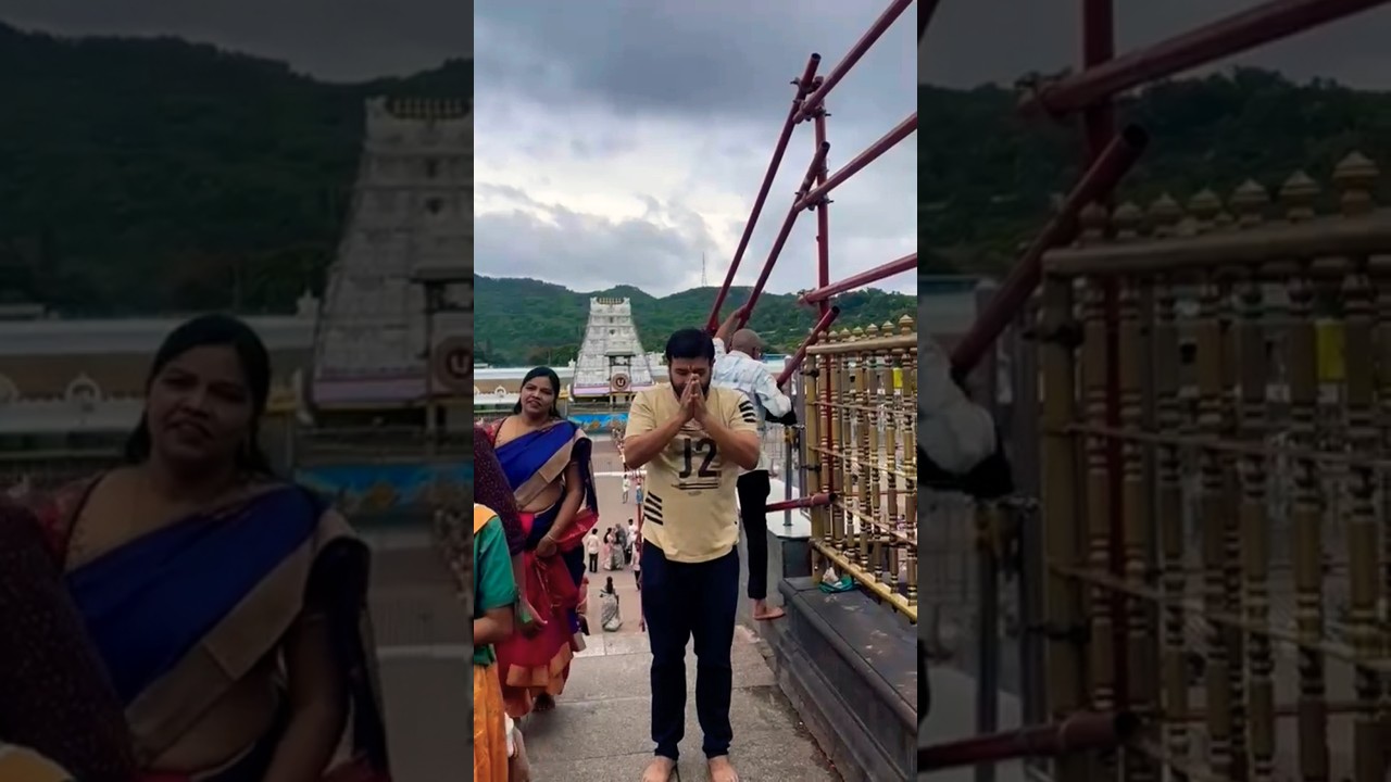 Shri Tirupati Balaji temple Tirumala tirupati #balaji #temple #devotional #andhrapradesh #travel