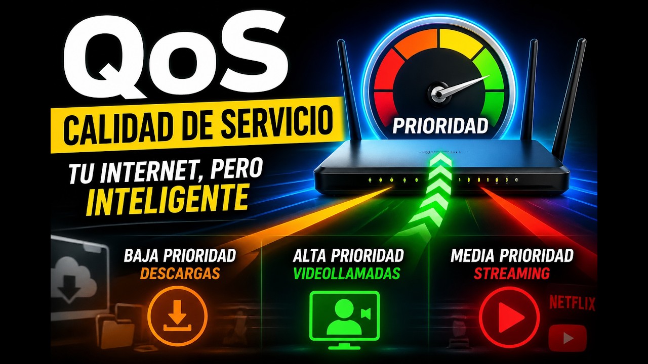 Como funciona el QoS en tu router.