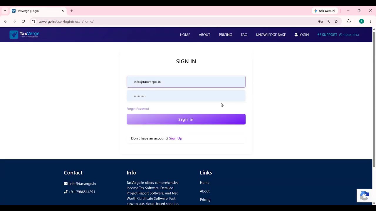 Free Income Tax Return Filing Software | TaxVerge