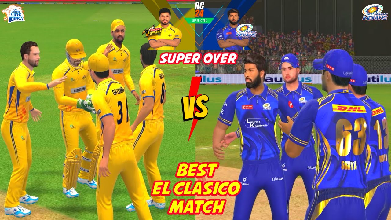 💥 EL CLASICO SUPER OVER🔥 NEVER SEEN A SUPER OVER ENDED LIKE THIS📈💥