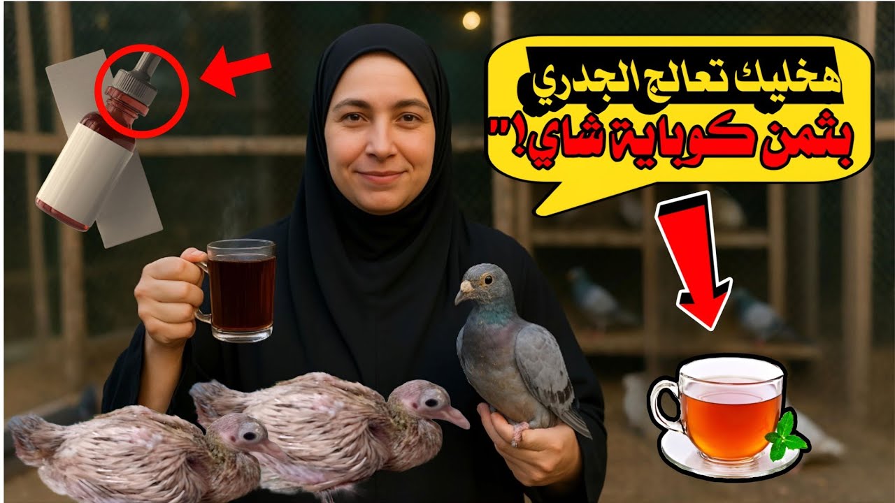 علاج الجدري في الحمام نهائيًا | الطريقة المجربة لإنقاذ الزغاليل من الموت