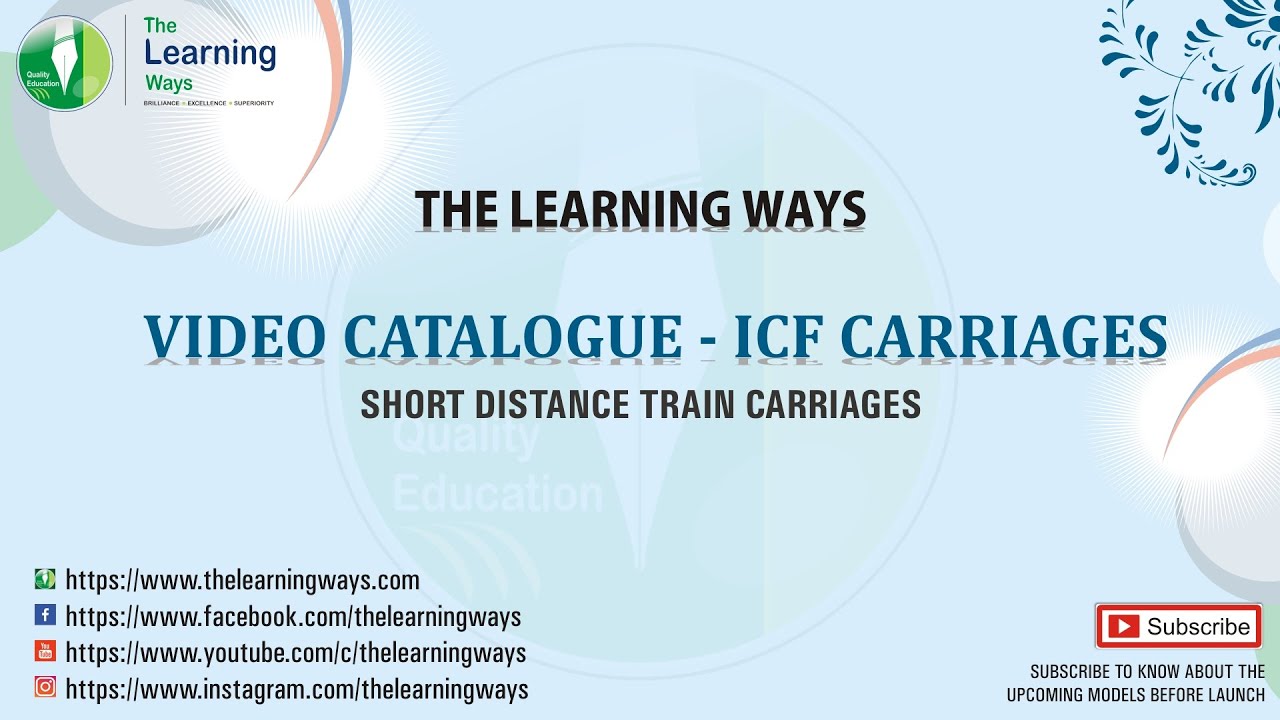 Video Catalogue -  Short Distance Train Carriages (ICF)