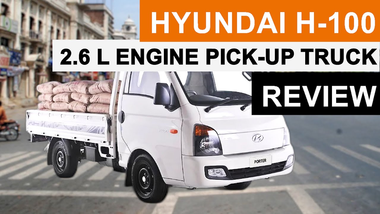 2026 Hyundai H-100 Porter 2.6L Diesel Flatbed Pickup Truck.
