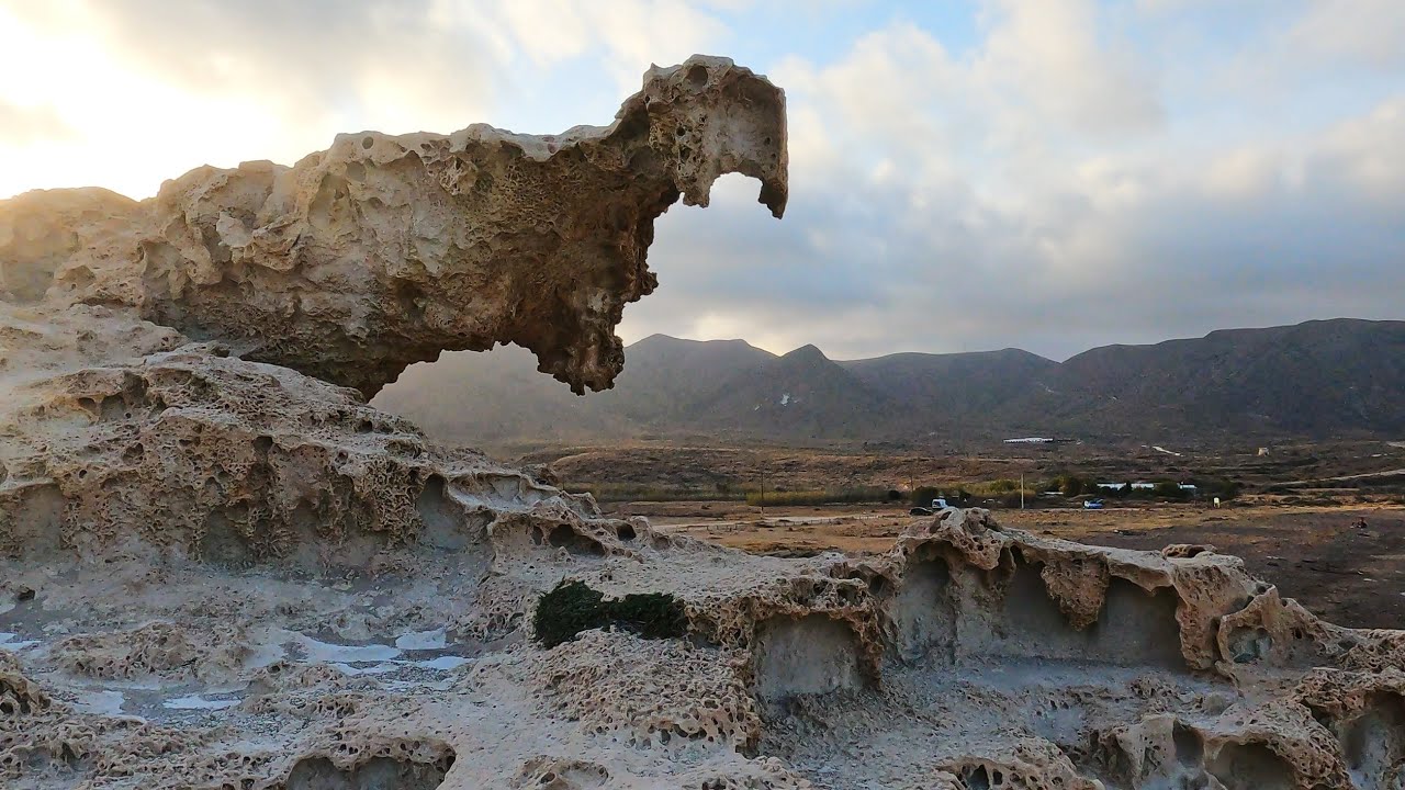 Dunas fósiles en Cabo de Gata