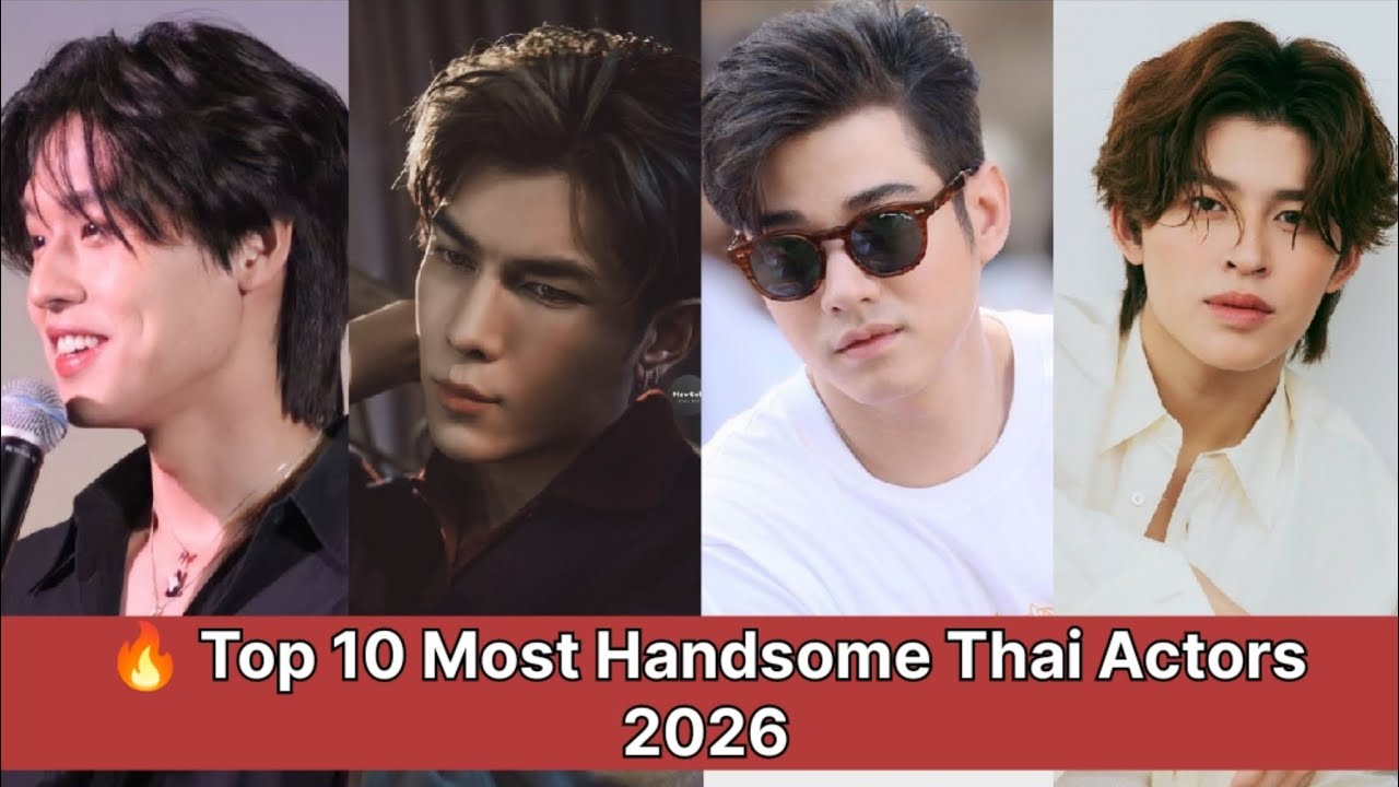 🔥 Top 10 Most Handsome Thai Actors 2026 (Age, Height & Hit Dramas) |#thaidrama💜