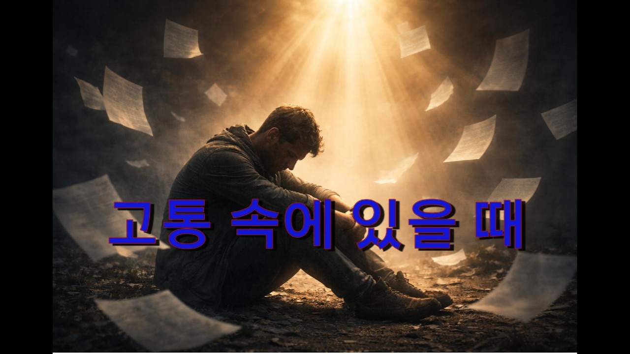 고통 속에 갇혀 있을 때에도(가사)