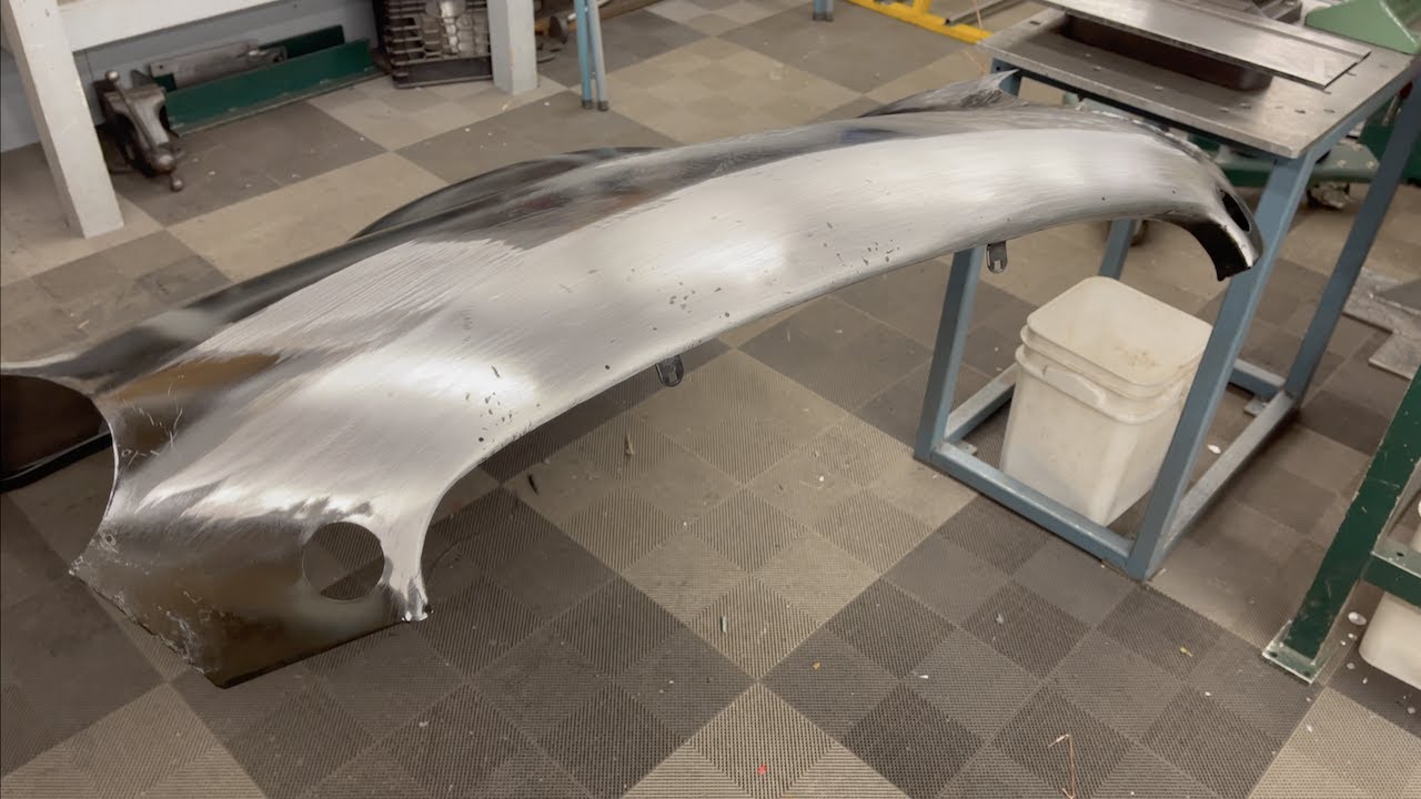 Jaguar E-Type - Series 3 V12 Bonnet Repair - Part 2 - Center Section Panel