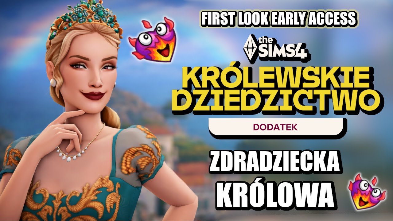 💔 ZDRADY I DRAMY CZYLI NOWY DODATEK THE SIMS 4 KRÓLEWSKIE DZIEDZICTWO FIRST LOOK EARLY ACCESS