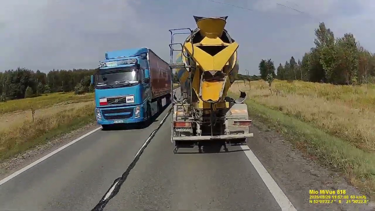 Polska. Droga Krajowa 50 Kołbiel-Stojadła