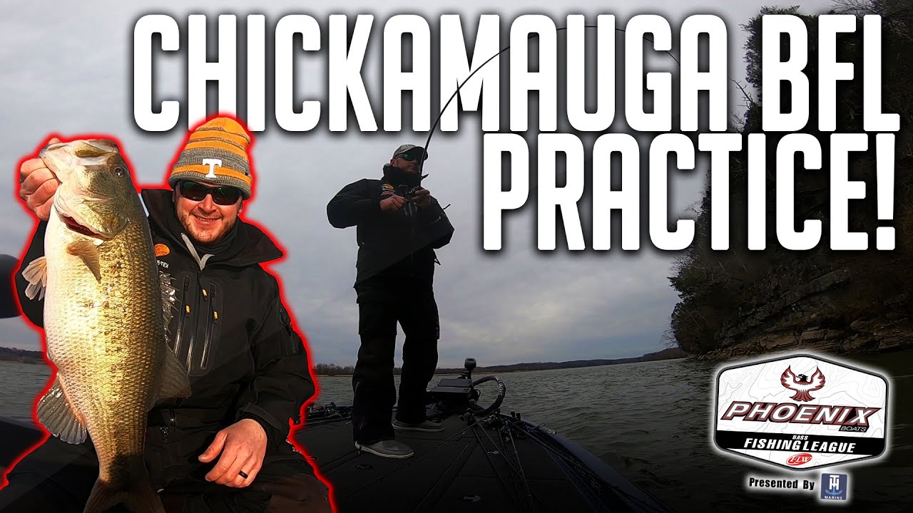 Dialing in CHICKAMAUGA Lake! BFL Practice (Pre-Spawn)