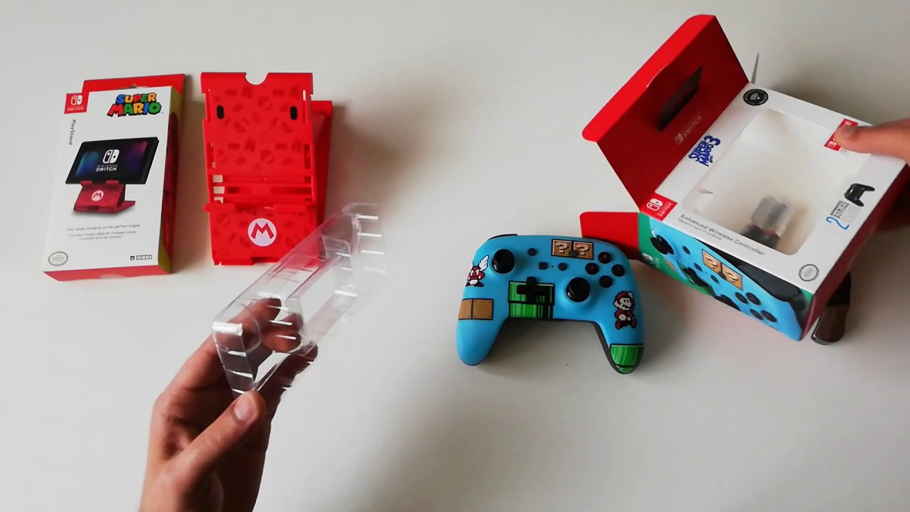 Nintendo Switch Super Mario Bros 3 Wireless Controller & PlayStand