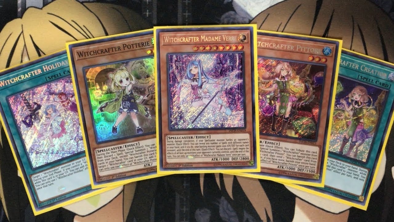My Witchcrafter Yugioh Deck Profile for March 2019