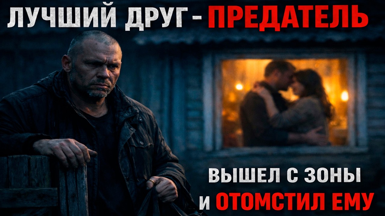 10 лет в колонии за ПОДСТАВУ ОТ ДРУГА — когда вышел, увидел жену С ДРУГОМ в своём доме...