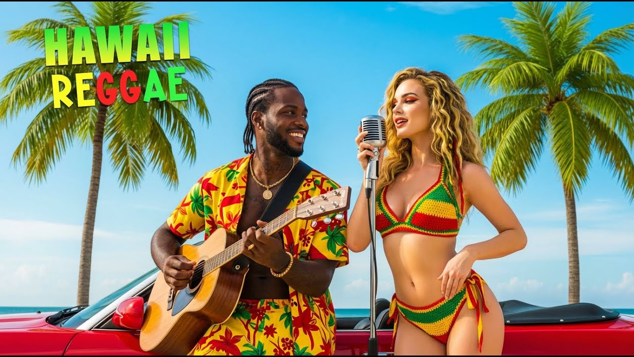 🌊 Chill Hawaiian Reggae Vibes – Tropical Island Music for Relax & Study 🌞