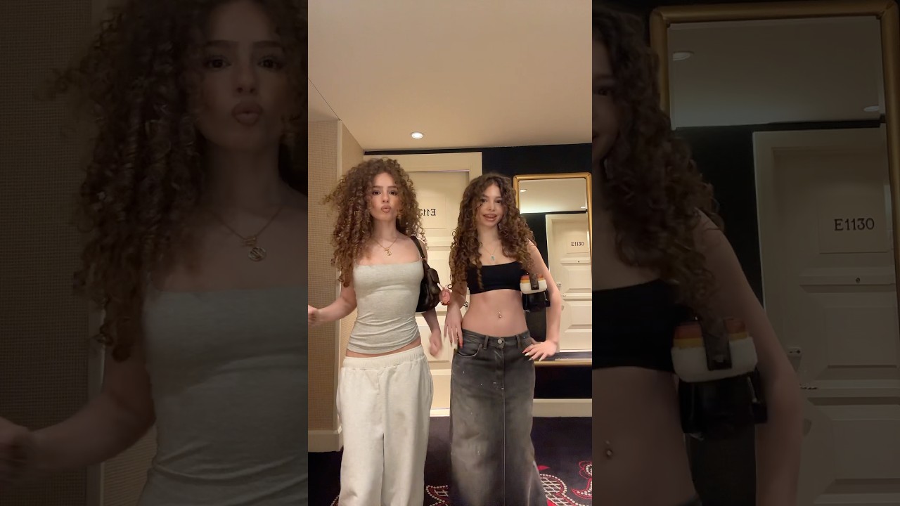 CONFIDENCE DANCE TREND 🔥 #kalogerasisters #tiktok #dancetrend  #viraltrend #relatable
