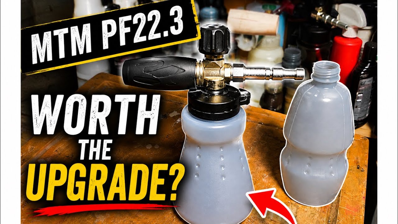 Why I Upgraded to the MTM PF22.3 Foam Cannon: Was It Worth It? #car #mtm