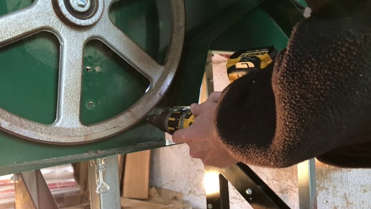 Woodland Mill HM126e (2018), Modified with Adjustable Blade Guide