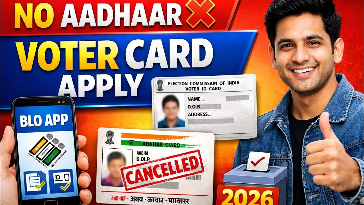 New Voter Card Apply 2026 | BLO App Process | Without Aadhaar E-Sign & Family Voter Number