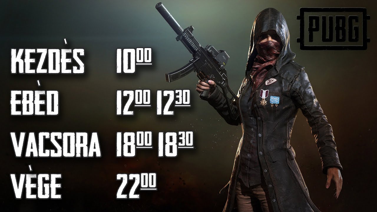 12 ÓRÁS PUBG