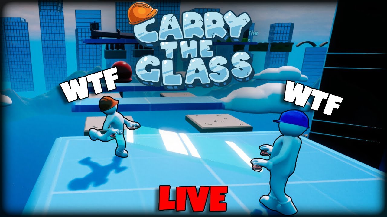 Friendship vs Physics | Carry the Glass | LIVE🔴 #carrytheglass #gaming