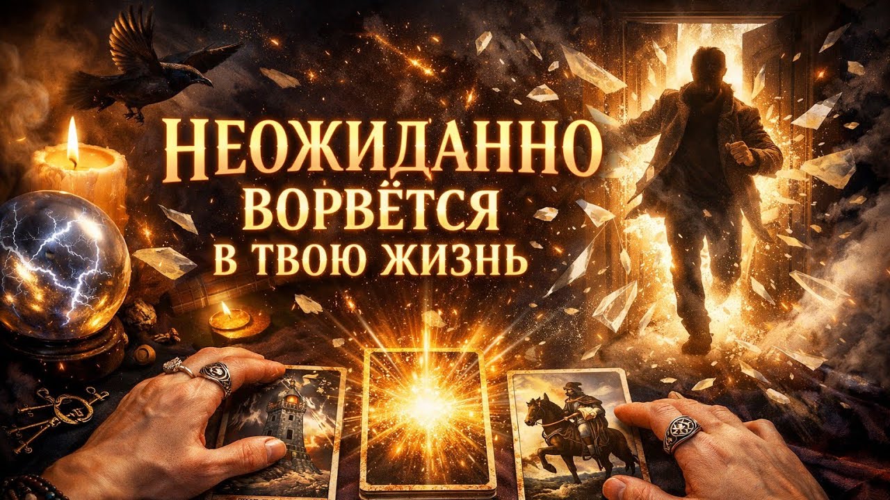 СРОЧНО!!!!НЕОЖИДАННО ВОРВЁТСЯ В ТВОЮ ЖИЗНЬ.#таро #гадание #tarot 