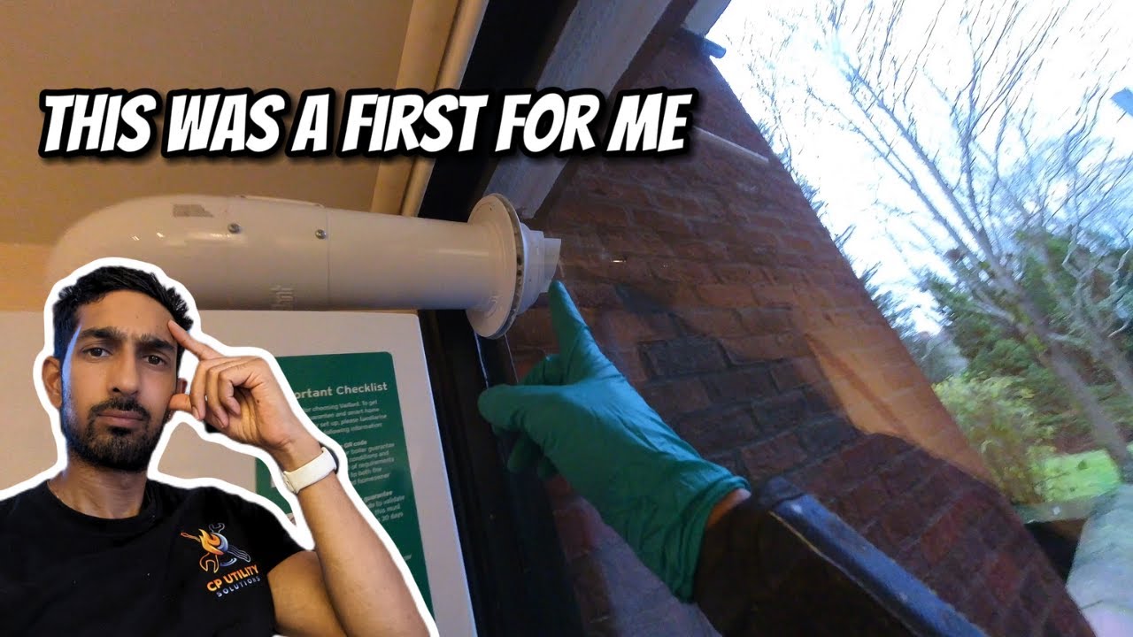 First Time Doing A Flue Through A Window - A Day In The Life Of A Gas Engineer 117