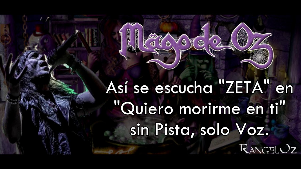 Quiero morirme en ti - SOLO VOZ 