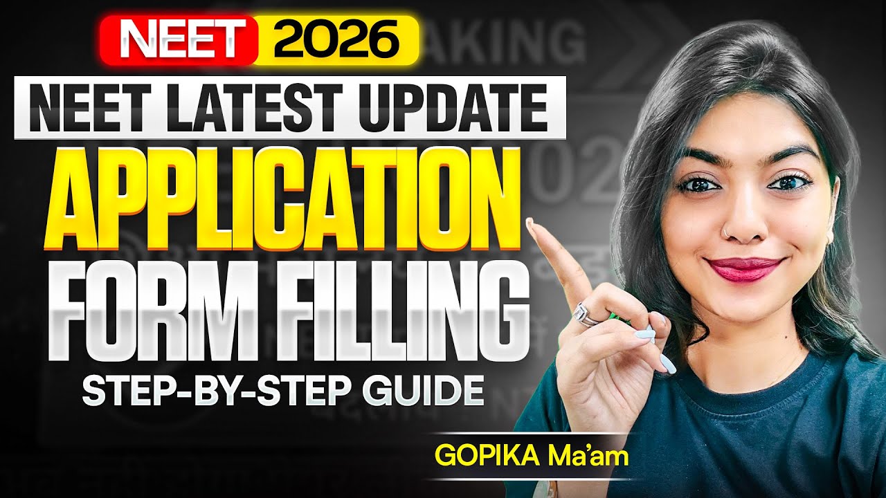 NEET 2026: Step-by-Step Form Filling Guide (Don't Make Mistakes!)