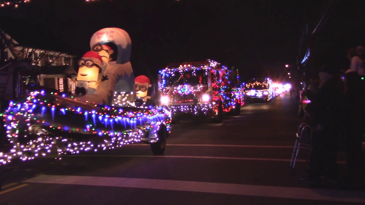 Wallington, Nj Fire Department Holiday Parade 2017