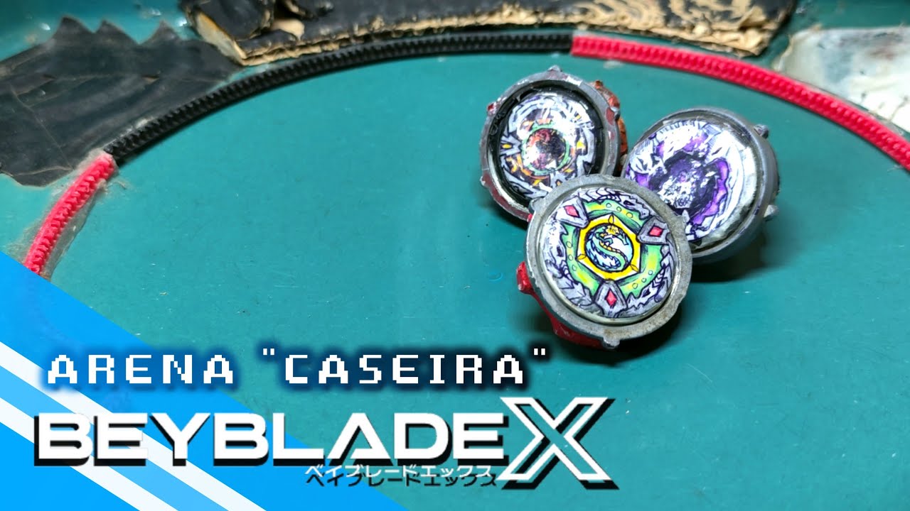 MINHA ARENA DE BEYBLADE X 