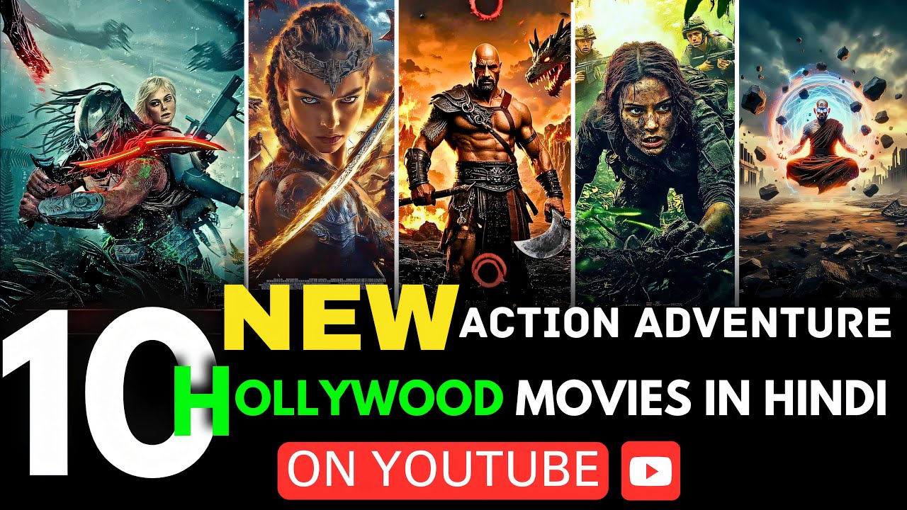 Top 10 New Hollywood Movies on Youtube in Hindi | 2026 Action Adventure Movies In Hindi