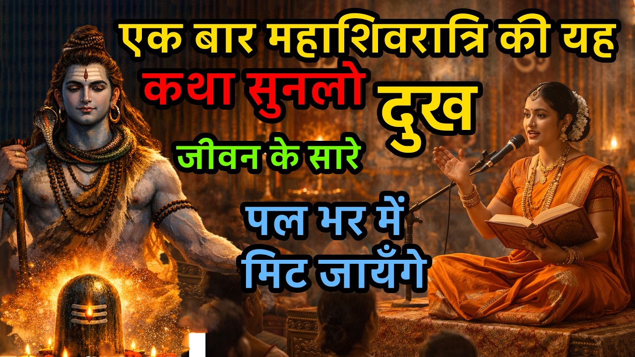 महाशिवरात्रि की यह पावन कथा सुन लो, जीवन सारे सारे दुख समाप्त हो जाएंगे ! Geeta Guru Bahena