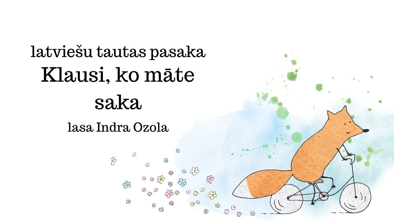 Klausi, ko māte saka (Lasa Indra Ozola)