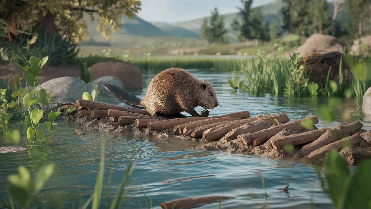 The Ecosystem Engineers Beavers in Action