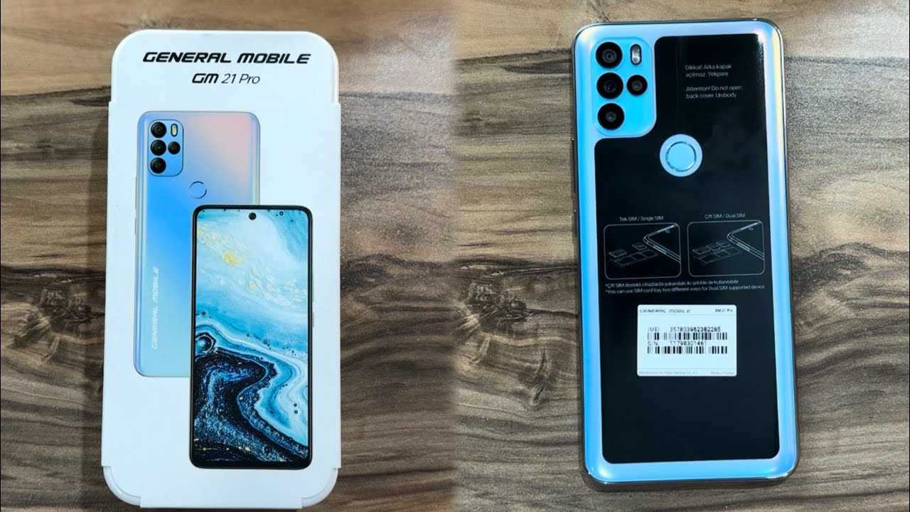 General Mobile GM 21 Pro Unboxing & Update