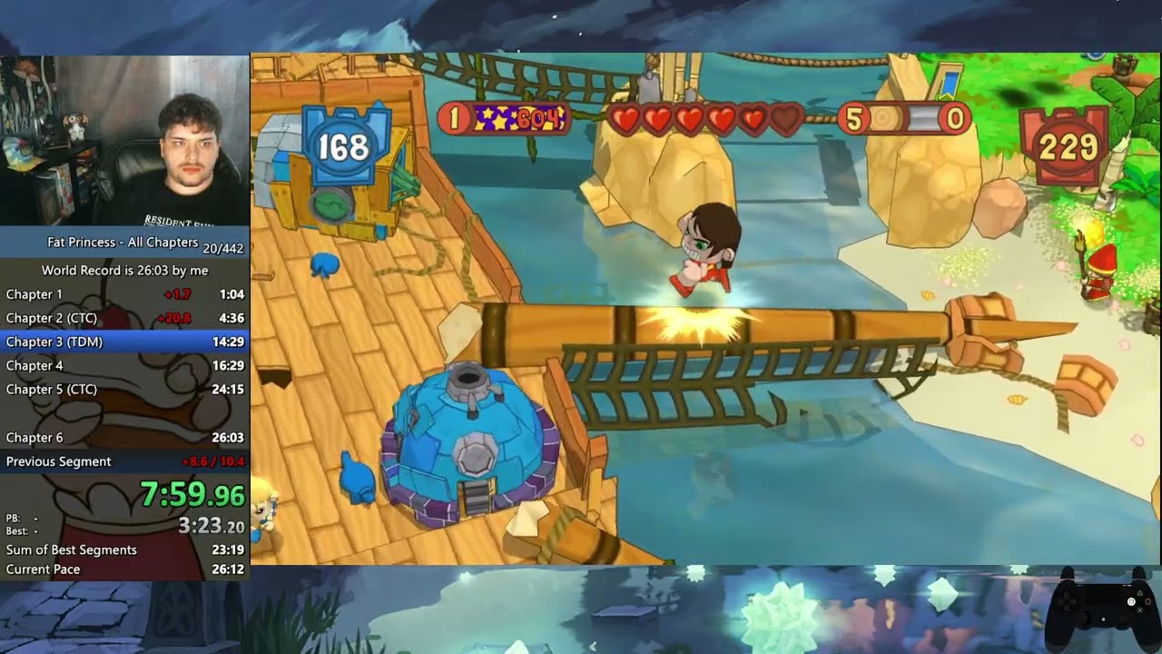 Fat Princess (All Chapters) WR Speedrun