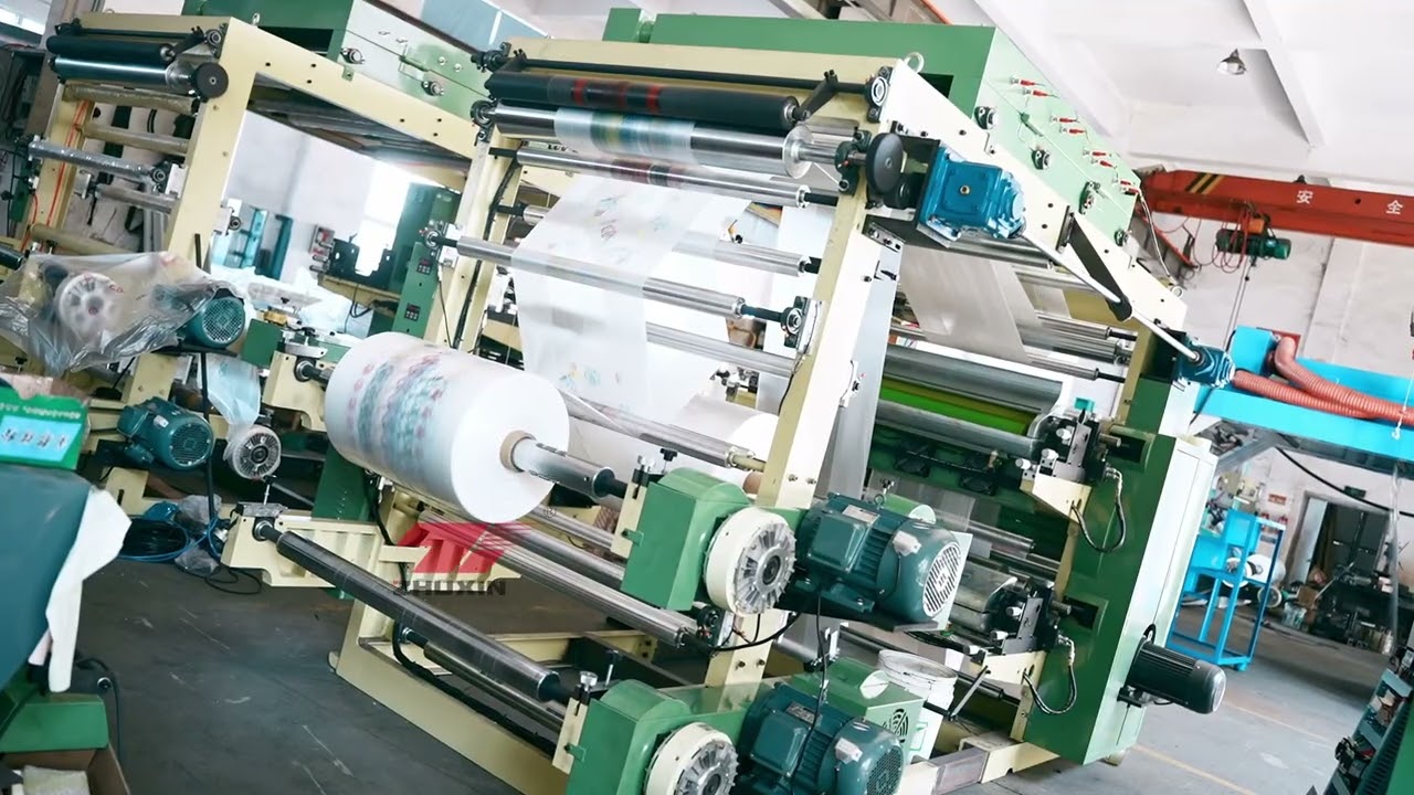 Two-Color Gear-Driven Printing Press Test: Zero Slip, Perfect Two-Color Registration!