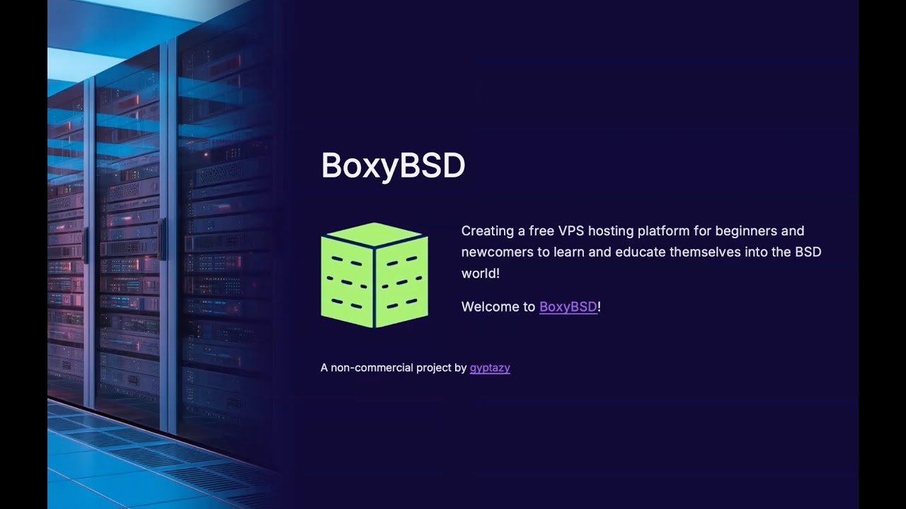 BoxyBSD - Insights About the Infrastructure (bhyve & Proxmox)