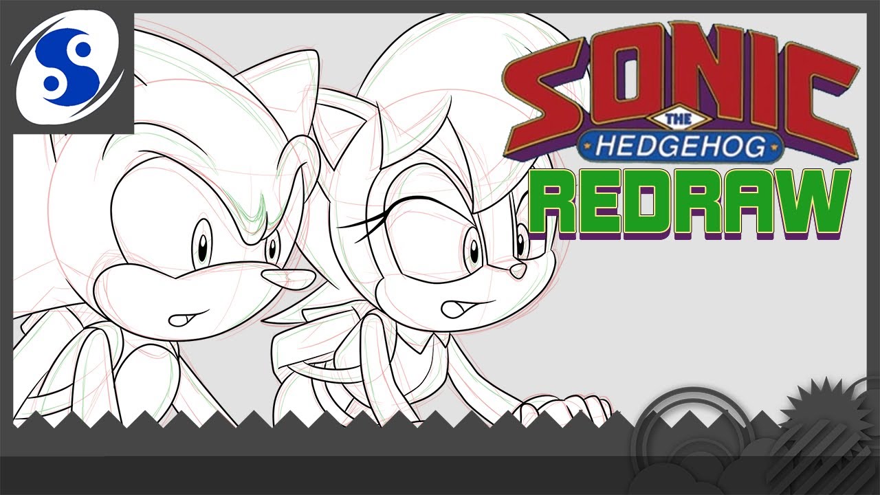 Redrawing Sonic SatAM into Sonic X | Sonic X-Ifying
