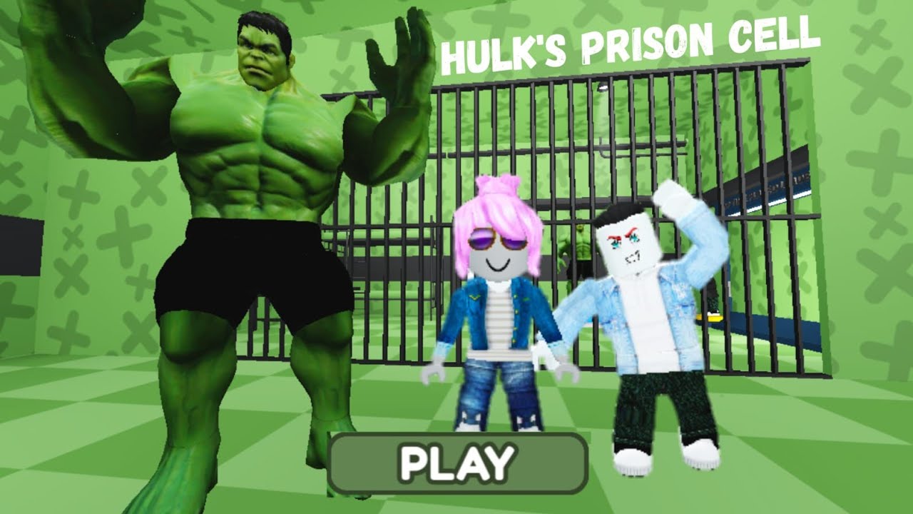 HULK'S PRISON RUN! (Obby) #roblox #games #funny #obby #edit #robloxedit #funny #hulk