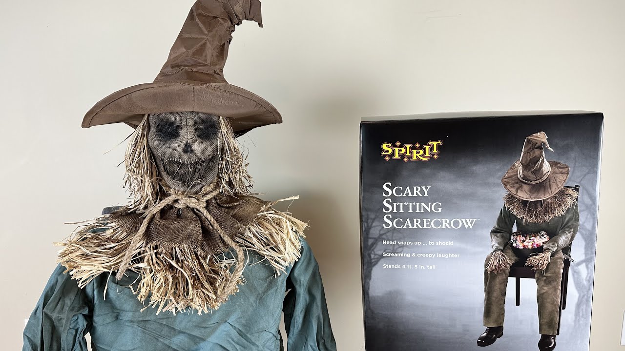 Страшное сидячее пугало 2023 Spirit Halloween