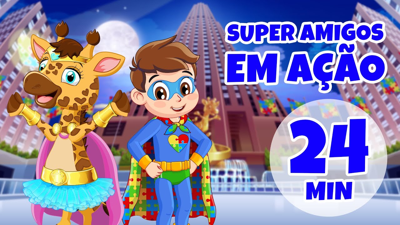 Super Amigos da Giramille em A&ccedil;&atilde;o - 24 min de Aventuras com a Turminha da Mille