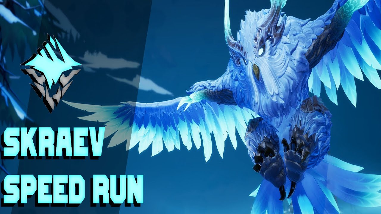Dauntless heroic Winterhorn Skreav speed run - Chain blades - 0:37 - [first video!]
