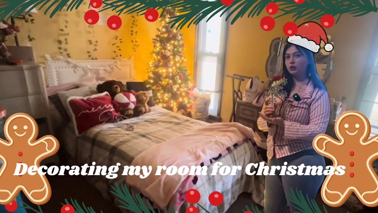 Decorate My Room for Christmas | Cozy Room Transformation 2025