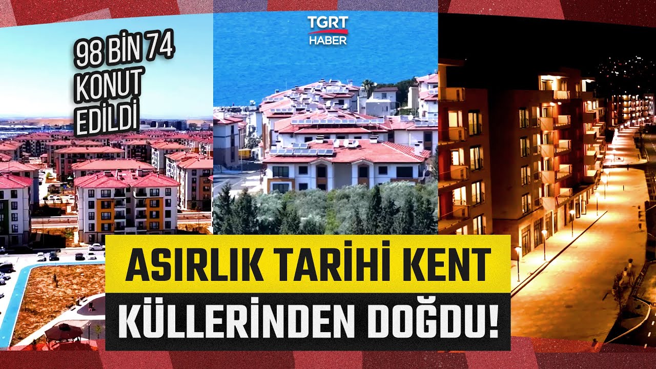 Hatay’da Asrın İnşaat Seferberliğinde Sona Gelindi! Deprem Konutları Hak Sahiplerine Teslim Edildi