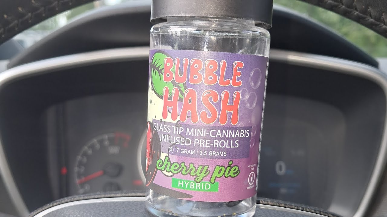 Amnesia Bubble Hash Infused Prerolls Cherry Pie-Review-🍒🤤🥧💨💨